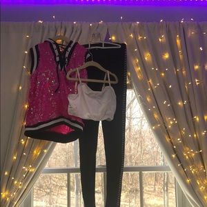 Pink Jazzy/hip hop cute sparkling outfit!